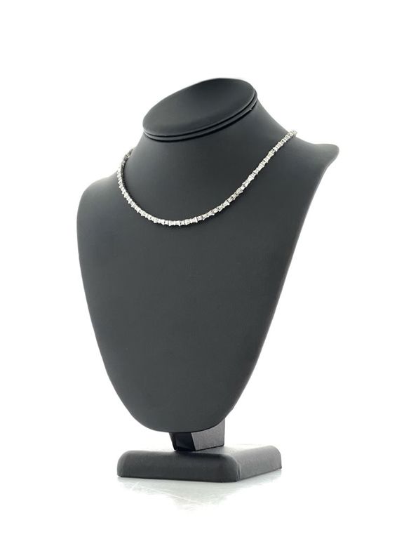 18k gold diamond necklace