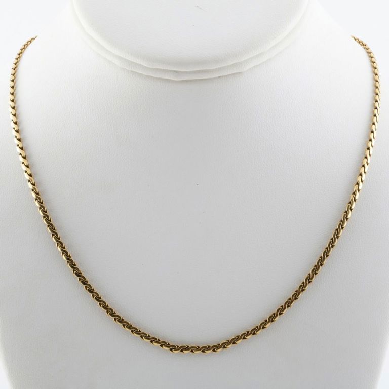 14k gold necklace and bracelet