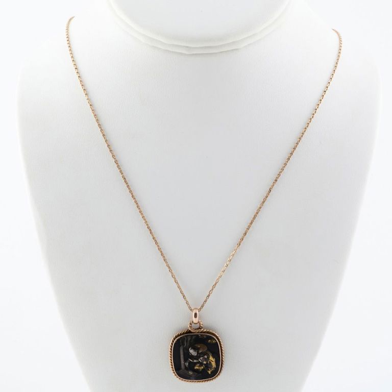 Gold and silver jewelry set