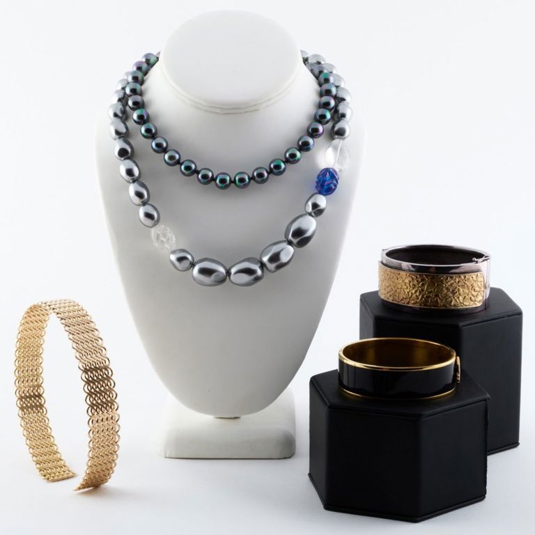 Group of costume jewelry