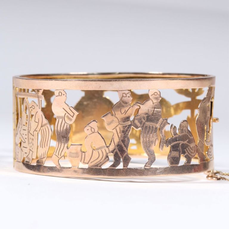 10k yellow gold bracelet