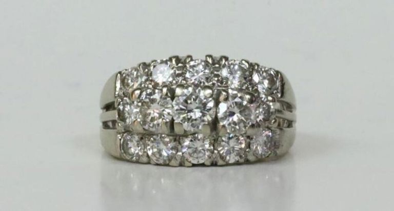 14k gold diamond ring