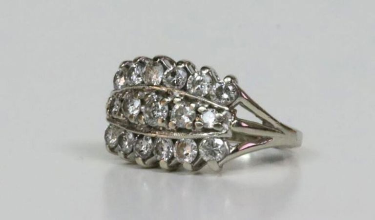 14k gold diamond ring
