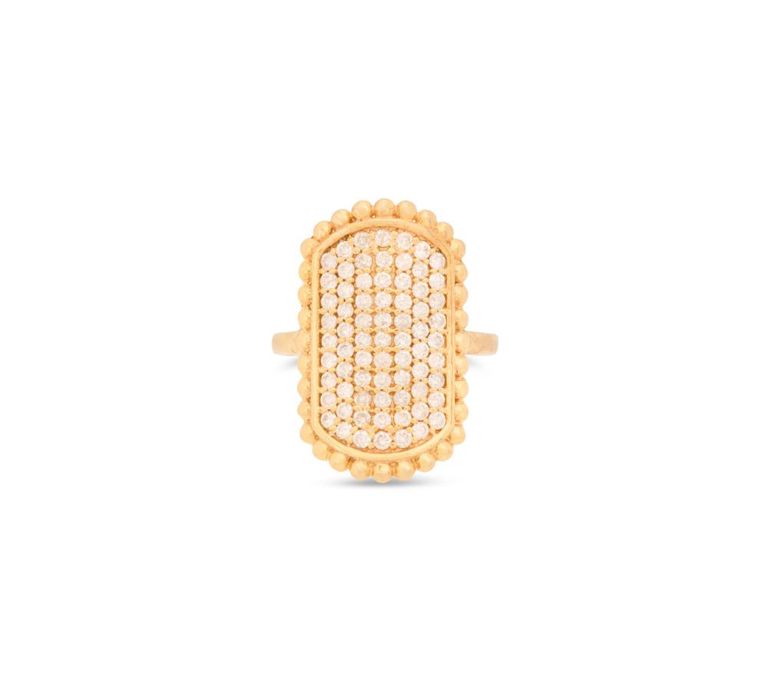 14k yellow gold diamond ring