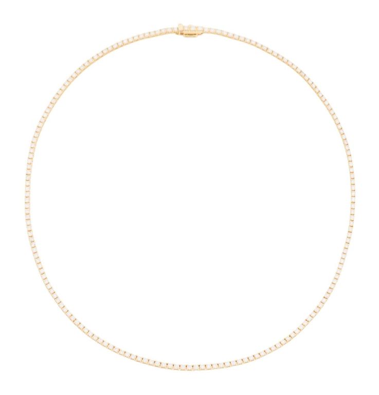 14k yellow gold diamond necklace