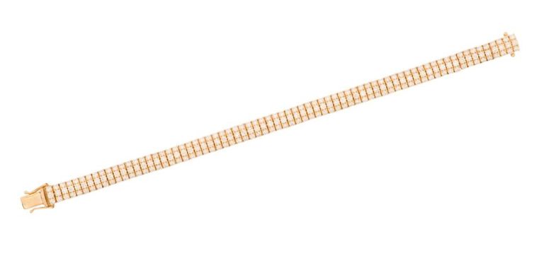 14k gold diamond bracelet