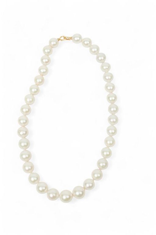 18k gold pearl necklace