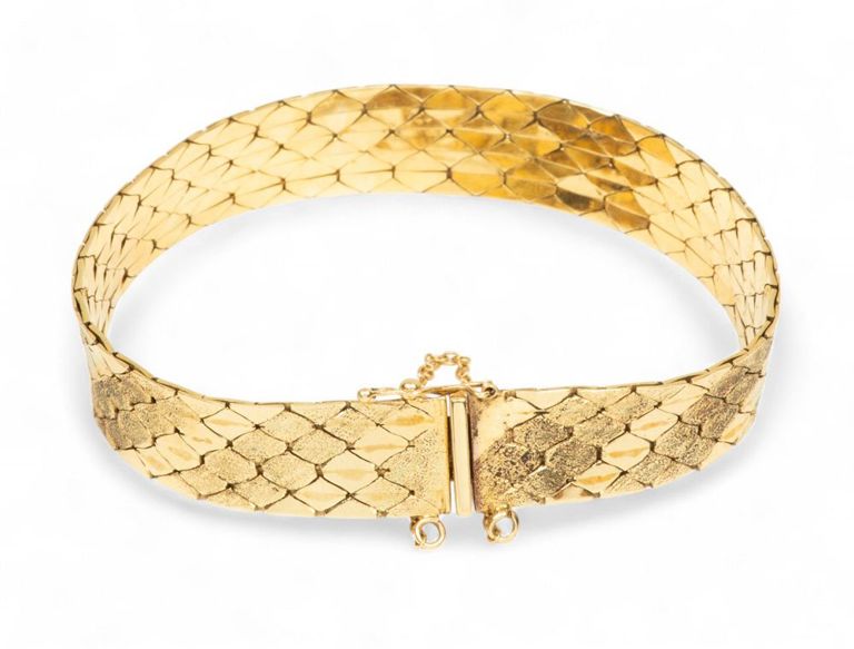 14k yellow gold bracelet
