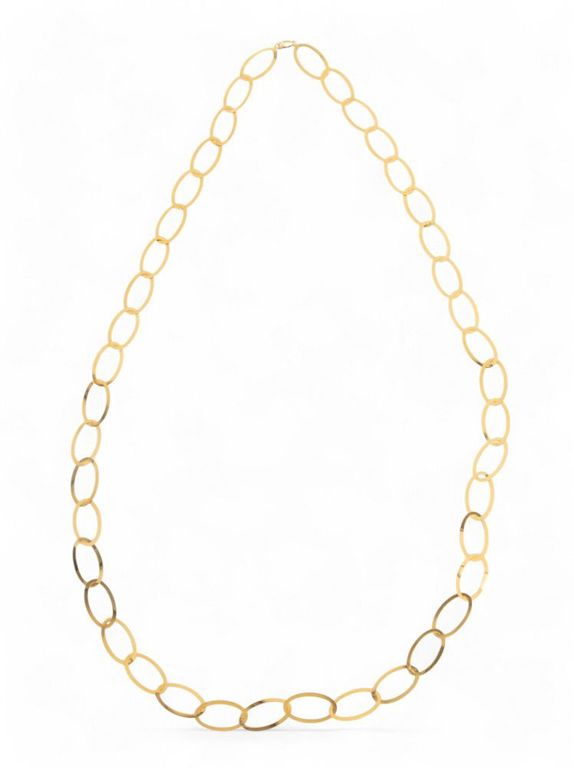14k yellow gold link necklace