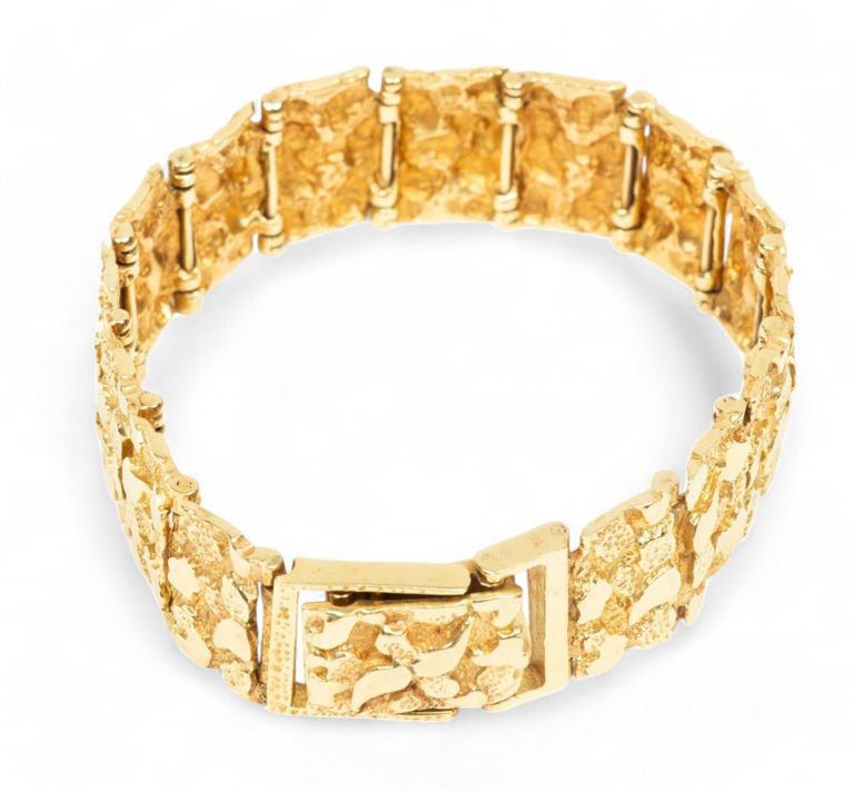 14k yellow gold bracelet