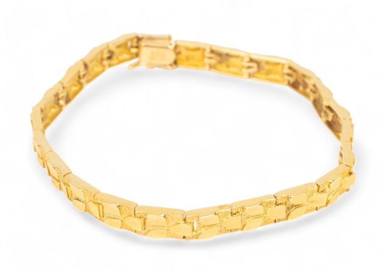 14k yellow gold bracelet
