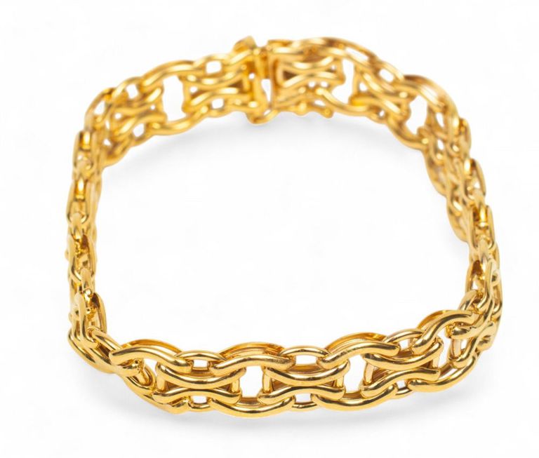 14k yellow gold bracelet