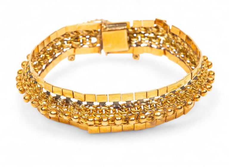 18k yellow gold bracelet