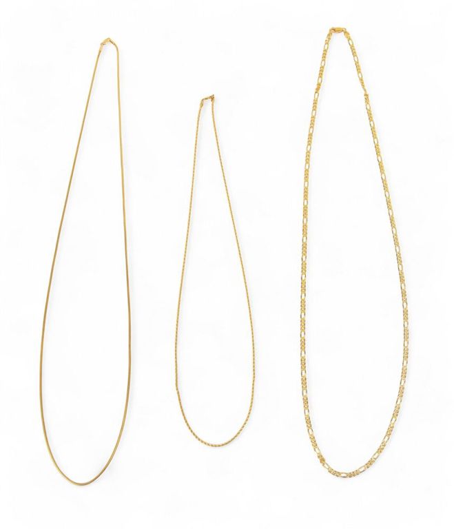 14k yellow gold link necklace