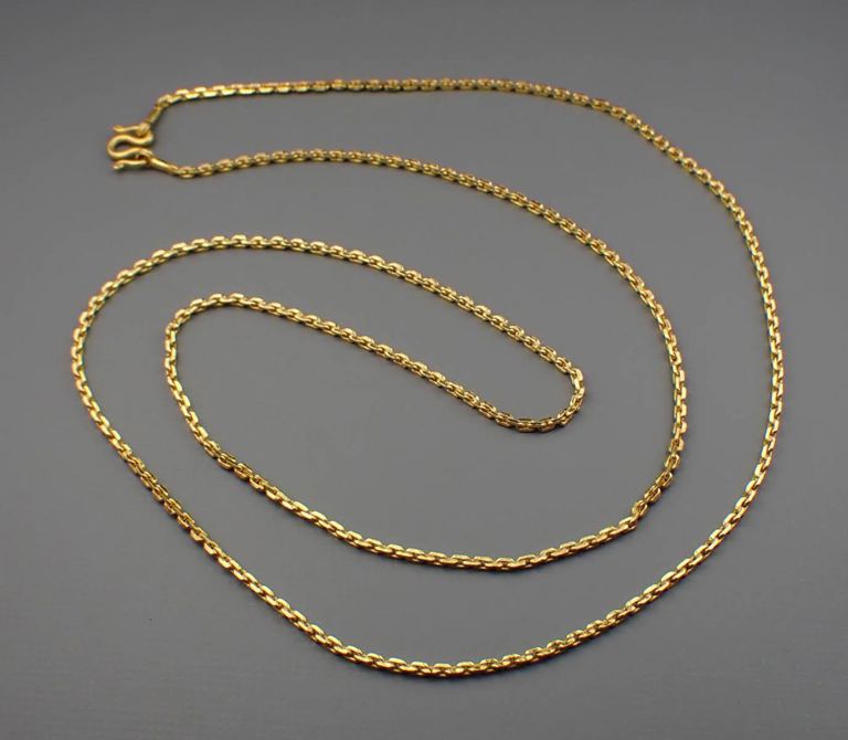 23k gold chain necklace