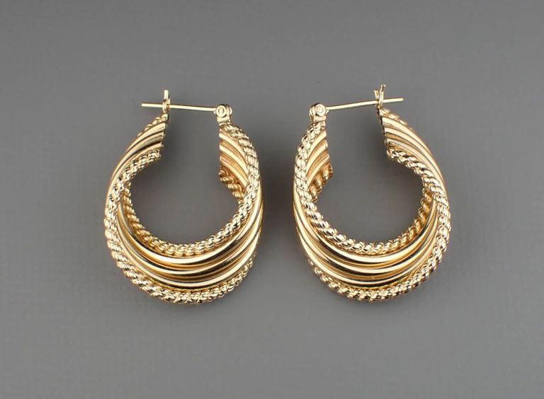 14k gold earrings