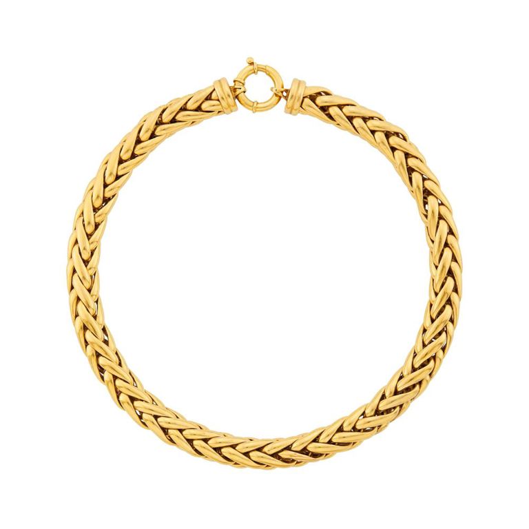18k gold necklace