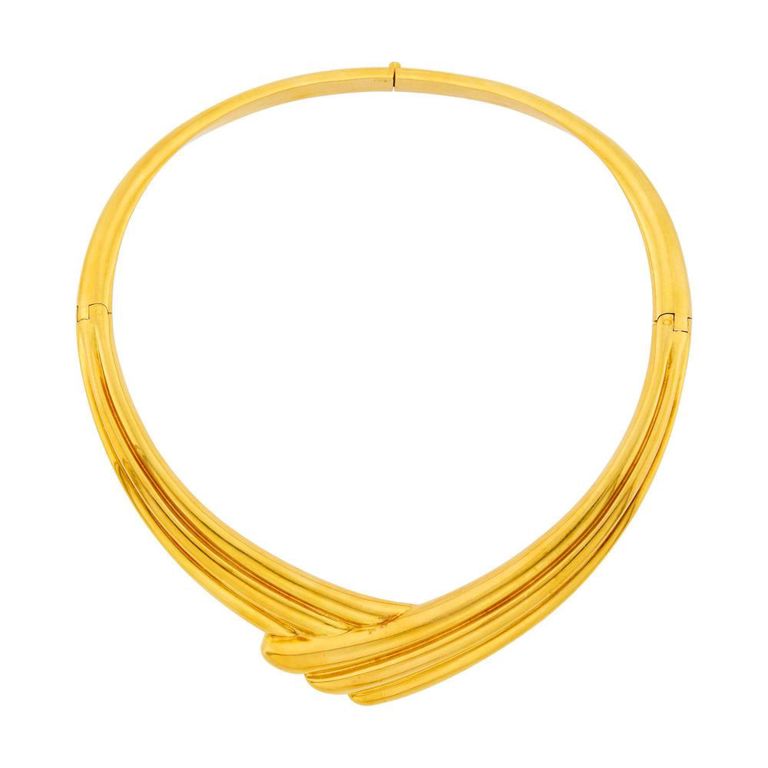 18k gold necklace