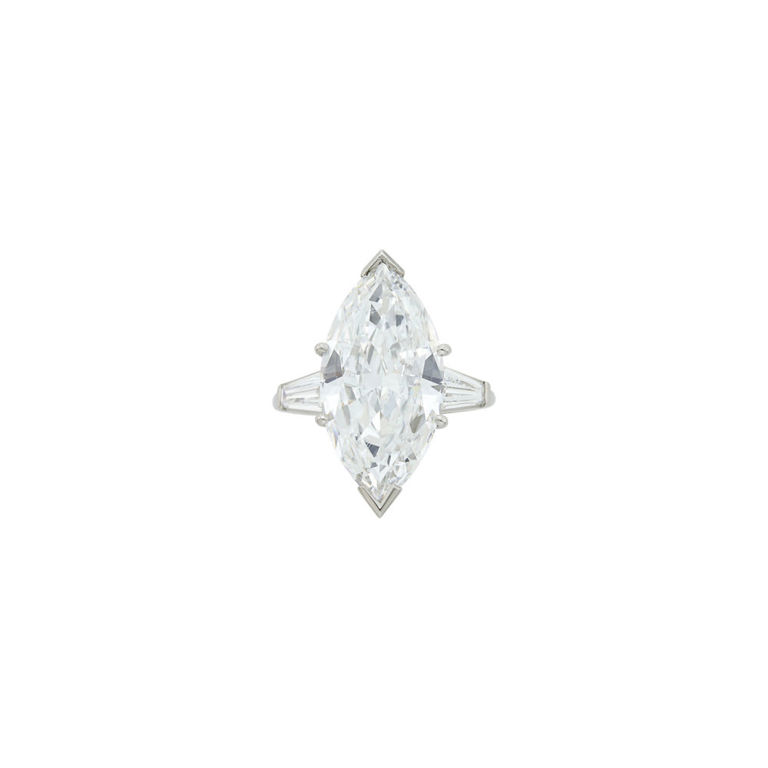 Platinum diamond ring