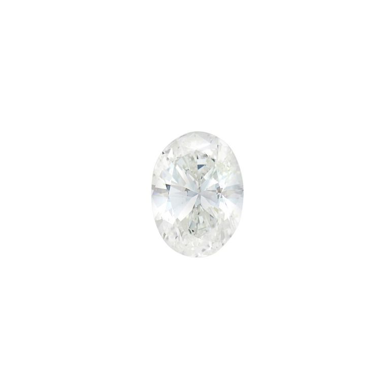 Silver diamond ring