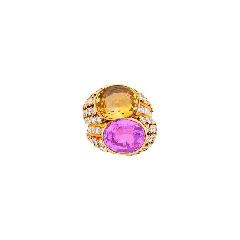 15k gold sapphire band ring