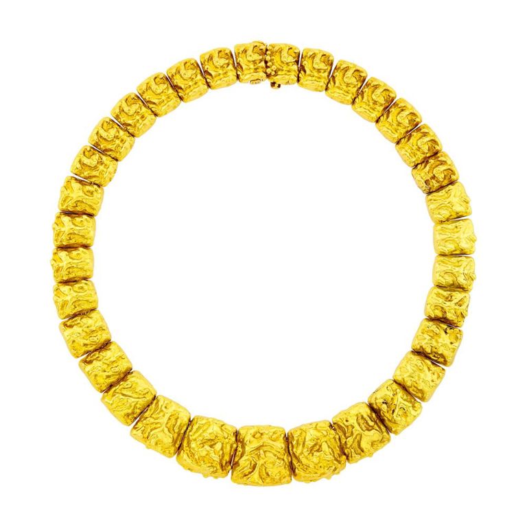 18k gold necklace