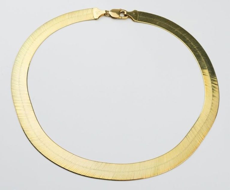 14k yellow gold necklace
