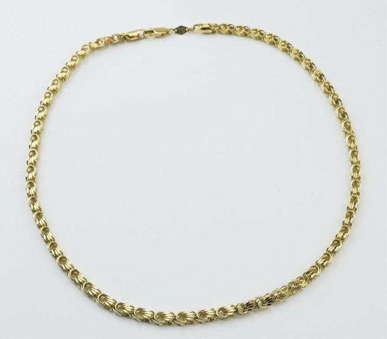 14k yellow gold necklace