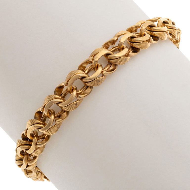 14k yellow gold bracelet