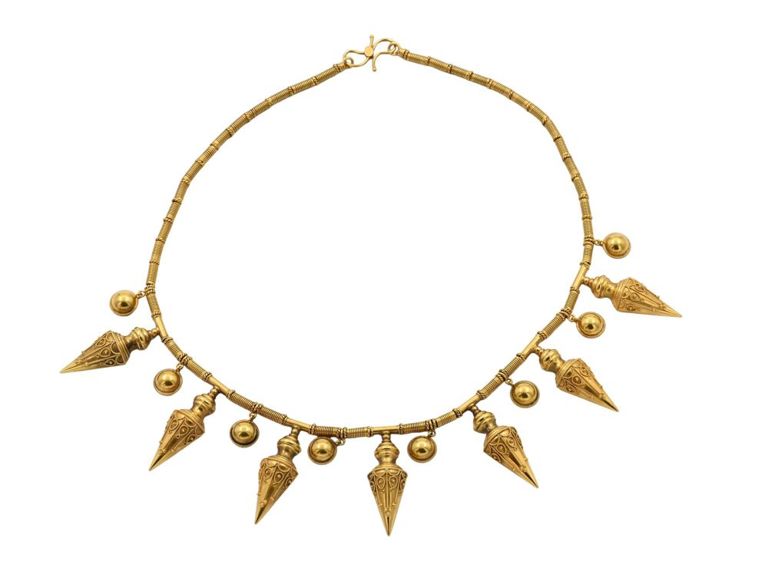 15k yellow gold necklace