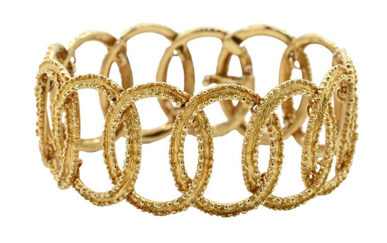18k yellow gold bracelet