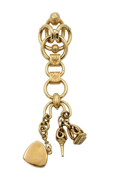 18k yellow gold brooch/pendant