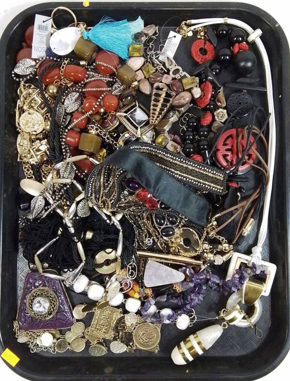 Assorted fashion and amethyst jewelry