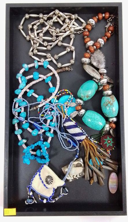 Assorted fashion minerals jewelry