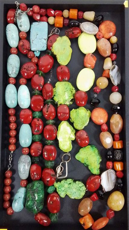 Coral necklace turquoise necklaces