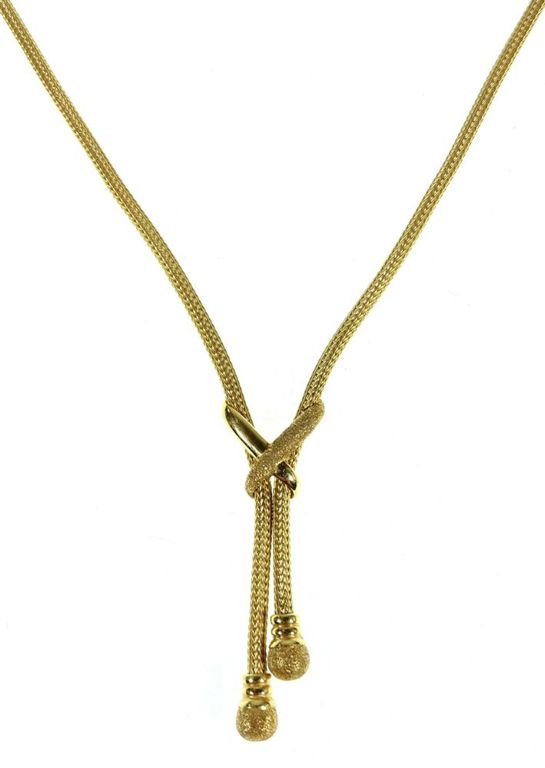Lariat necklace