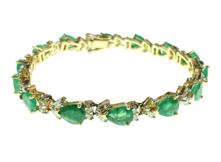 14k yellow gold bracelet