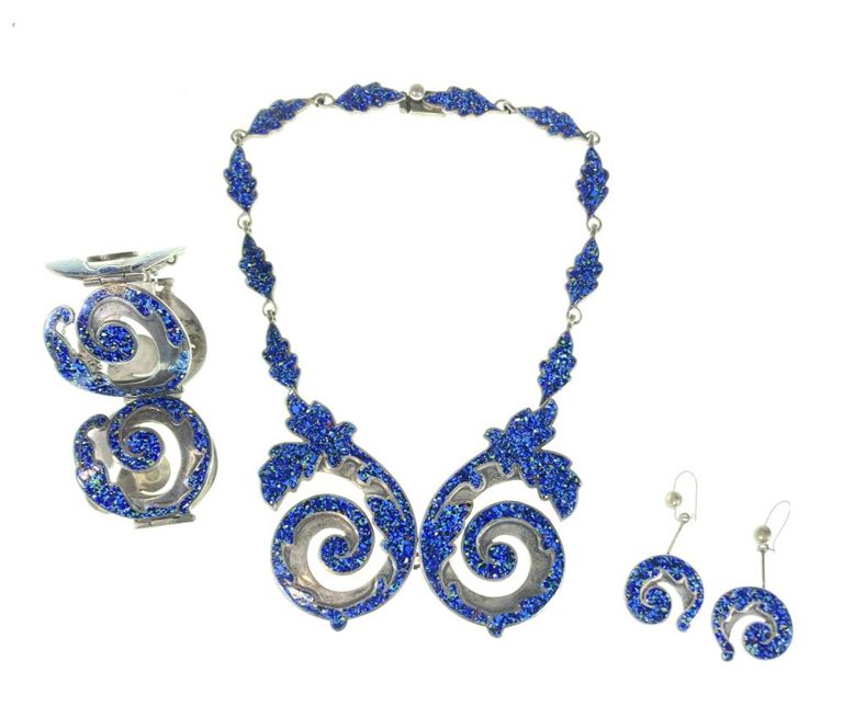 Multi-stone jewelry set