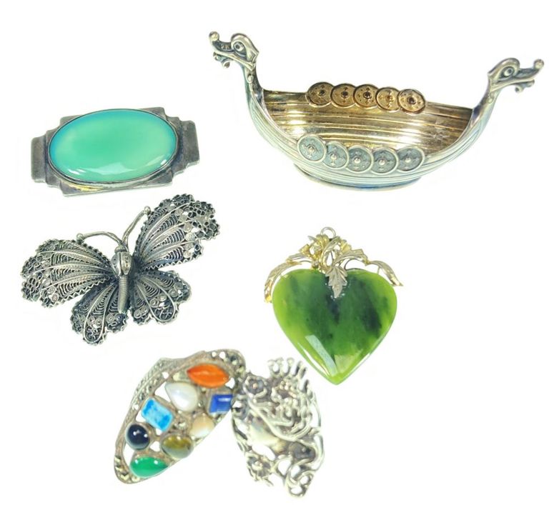Sterling silver jewelry set