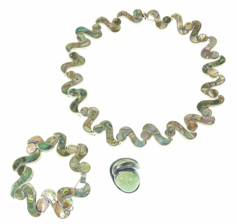 Sterling silver jewelry set