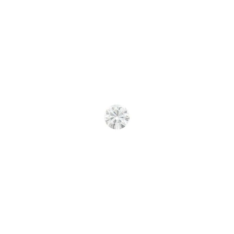 Silver diamond ring