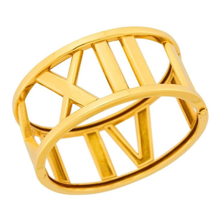 18k gold 'Atlas' cuff bracelet