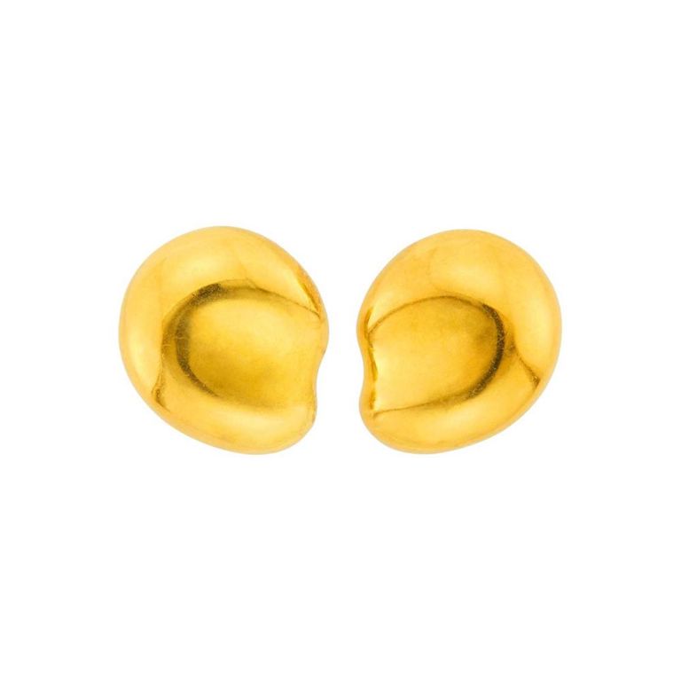18k gold earrings