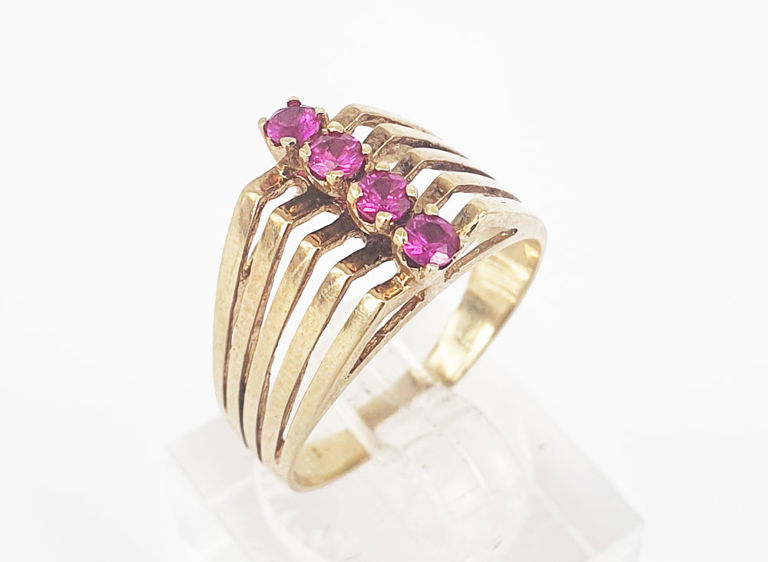 14k gold dress ring