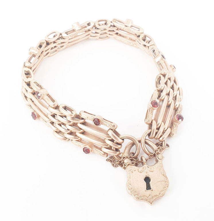 9k rose gold bracelet