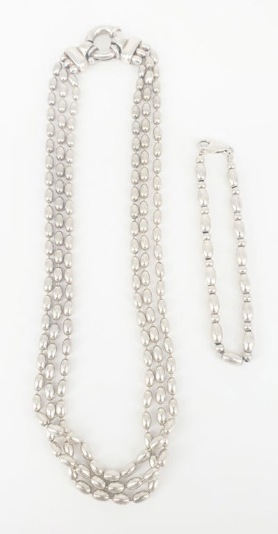 Sterling silver jewelry set