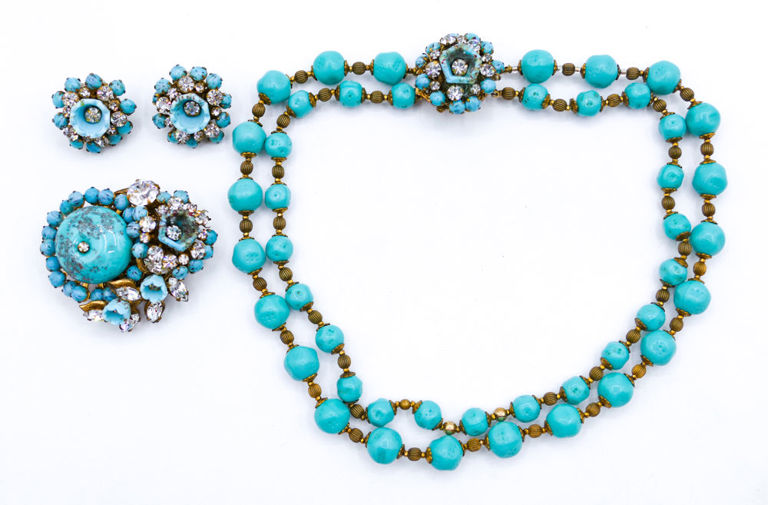 Turquoise jewelry set