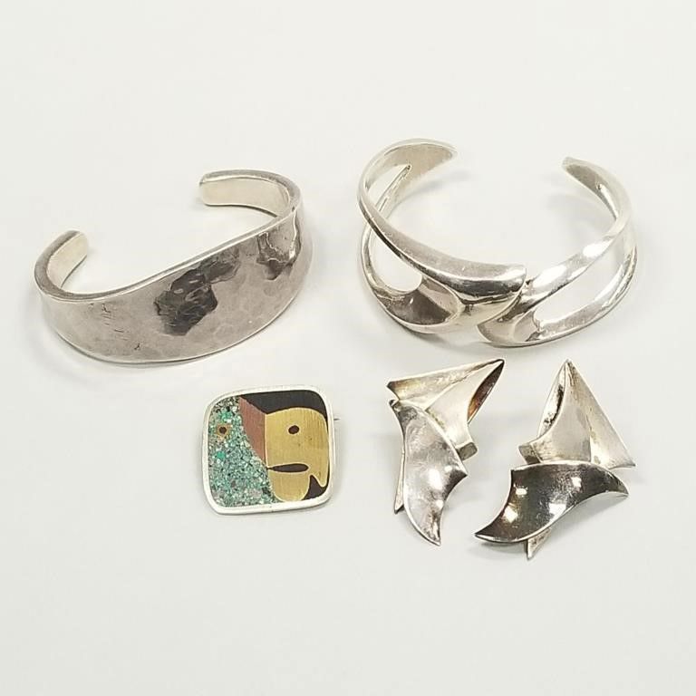Sterling silver jewelry set