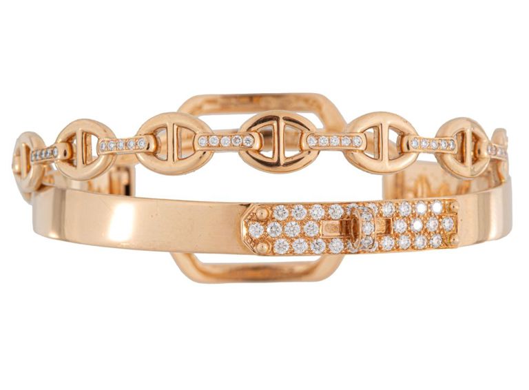 18k gold diamond bracelet