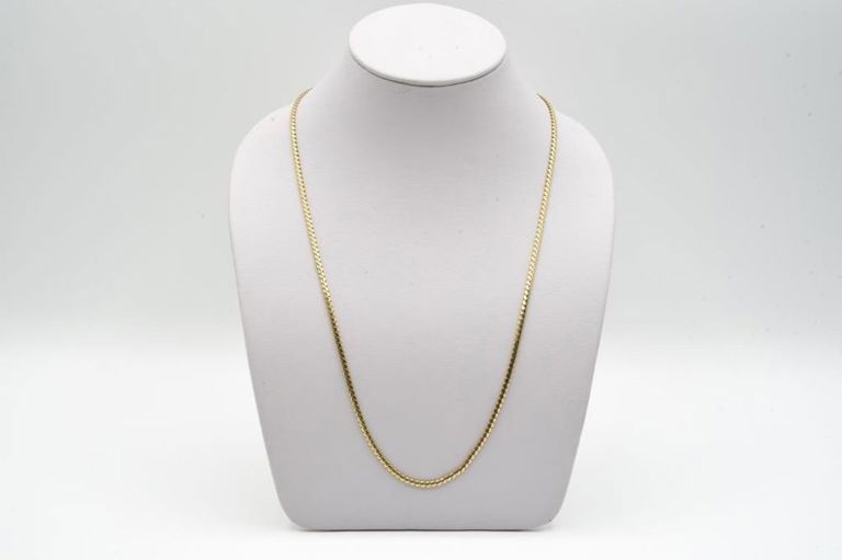 18k gold necklace